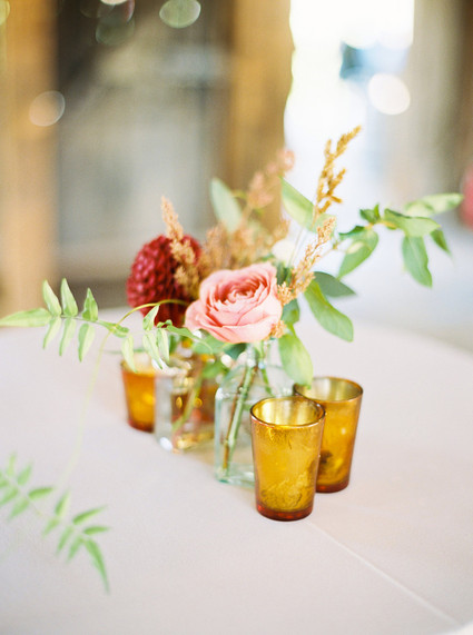 Fall wedding florals