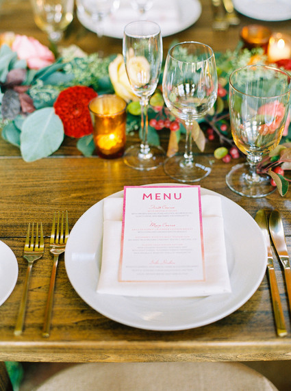 Place setting Inspiration