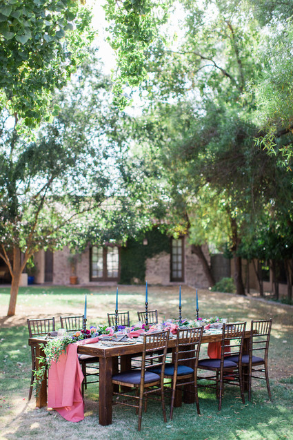 Wedding tablescape