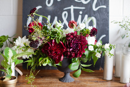 Modern fall baby shower