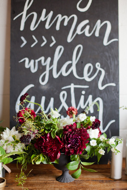 Modern fall baby shower