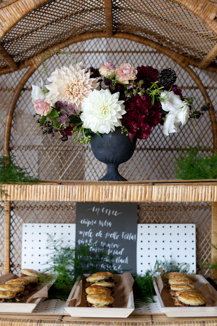 Modern fall baby shower