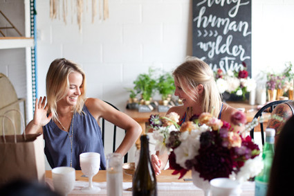 Modern fall baby shower Inspiration