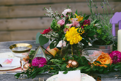 Bohemian summer dinner party