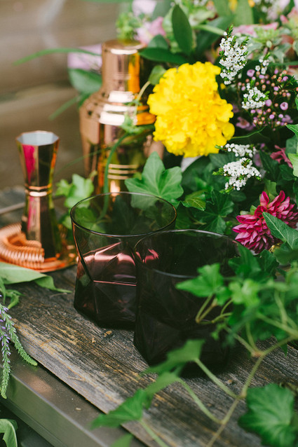 Copper cocktail shaker