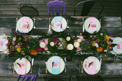 Bohemian summer dinner party