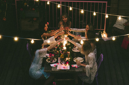 Bohemian summer dinner party Inspiration