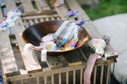 Floral wristlets