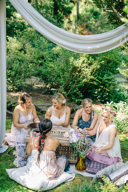 Woodland bridal shower