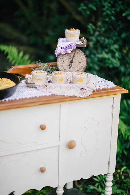 Brunch dessert bar
