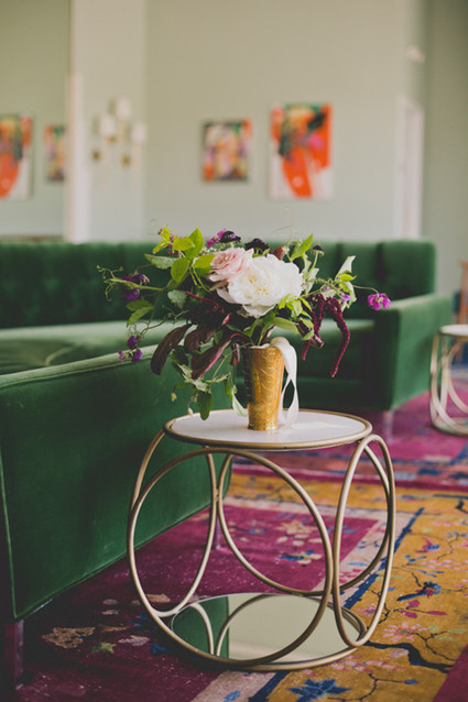 Colorful Fig House LA wedding