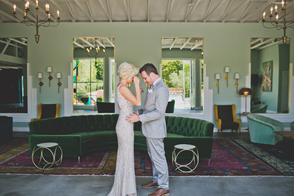 Colorful Fig House LA wedding