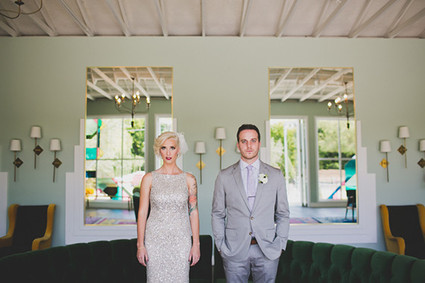 Colorful Fig House LA wedding