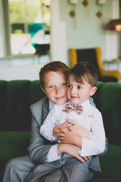 Colorful Fig House LA wedding