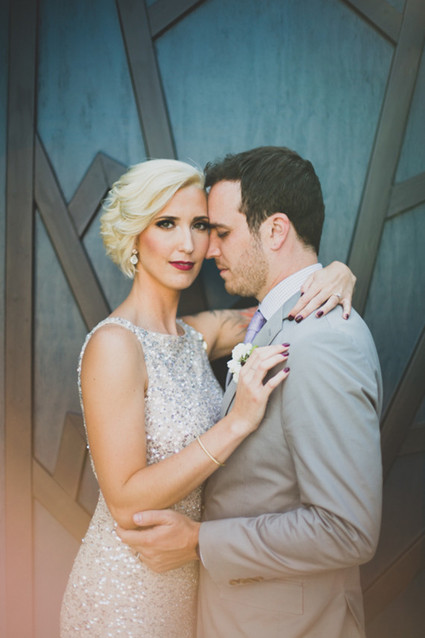 Colorful Fig House LA wedding