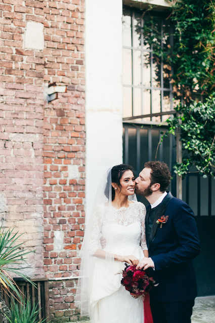 Romantic autumn Italian wedding