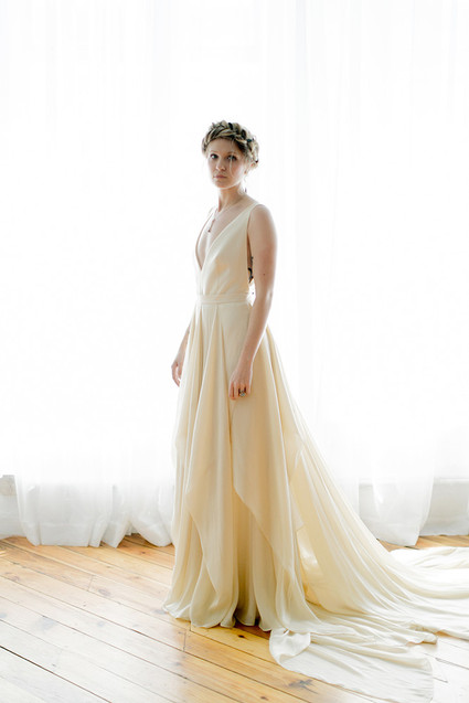 Carrol Hannanh wedding dress