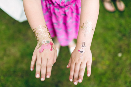 pink floral birthday party