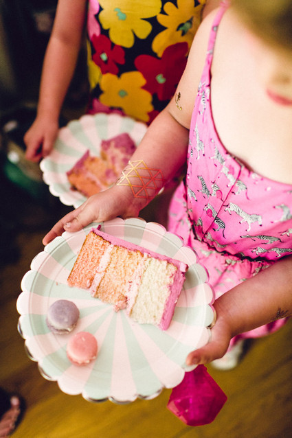 pink floral birthday party