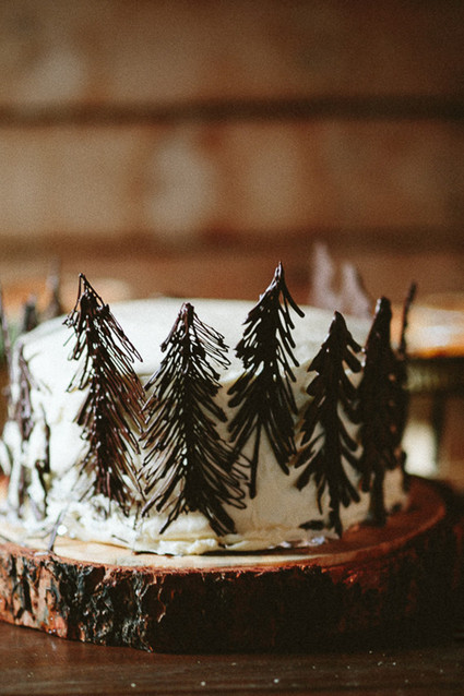 Fall wedding cake