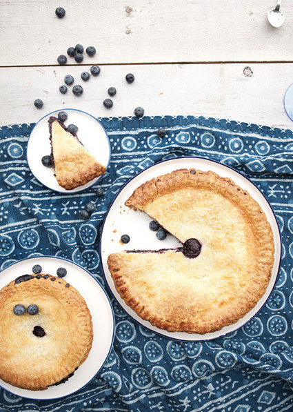 Blueberry pie