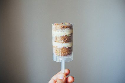 Pumpkin cake pop