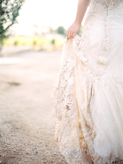 Vintage wedding dress