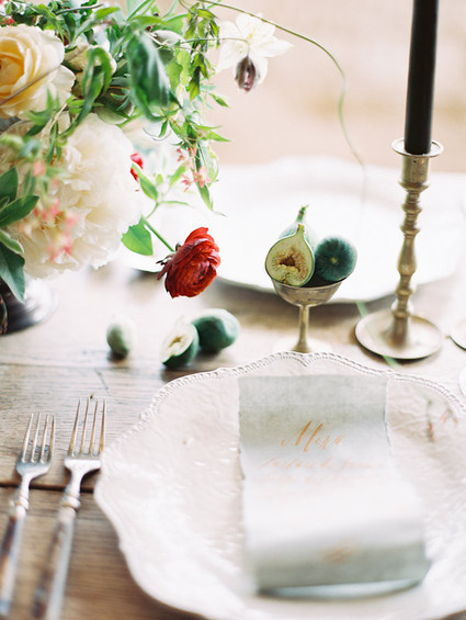 Place setting Inspiration
