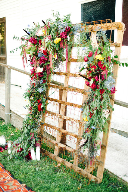 Ceremony backdrop