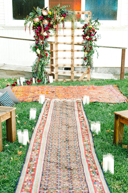 Ceremony backdrop