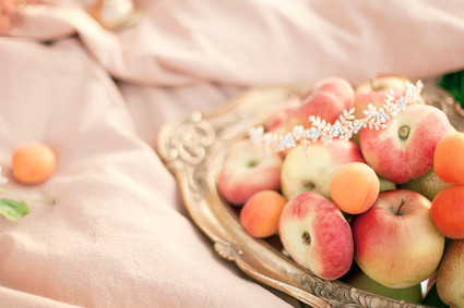 Summer wedding food
