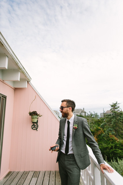 Groom portrait