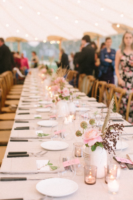 Wedding tablescape