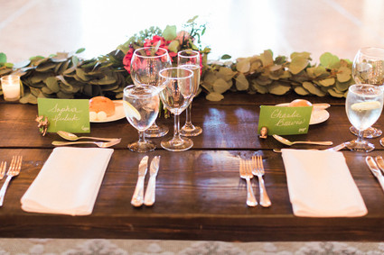 Wedding tablescape
