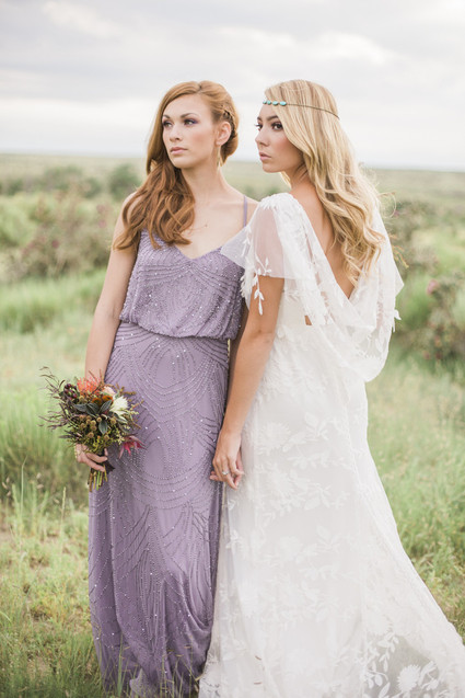 Bridesmaid portrait