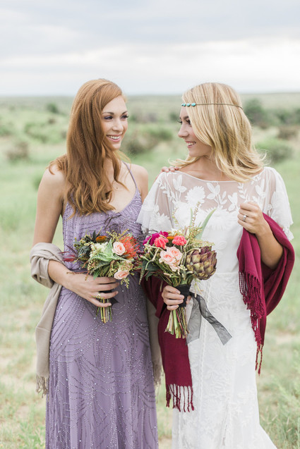 Bridesmaid portrait