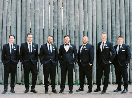 Groomsmen portrait