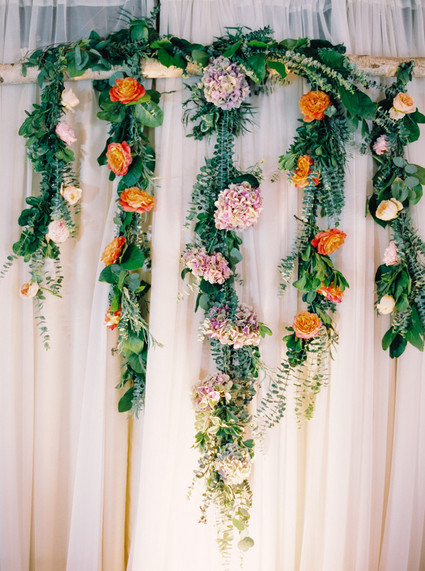 Head table backdrop