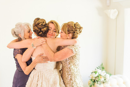 Wedding party portrait