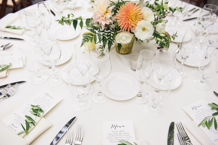 Wedding tablescape