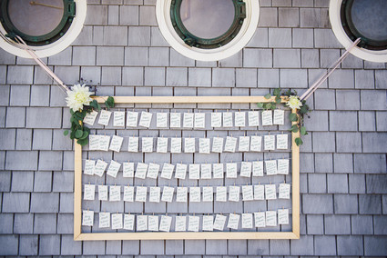 Escort card display Inspiration