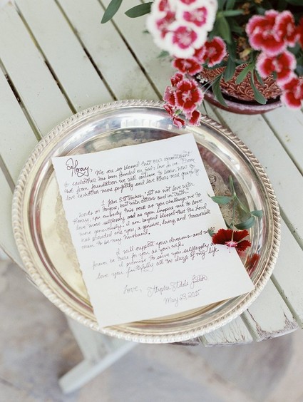 Wedding vows