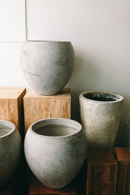 Ceramic planters