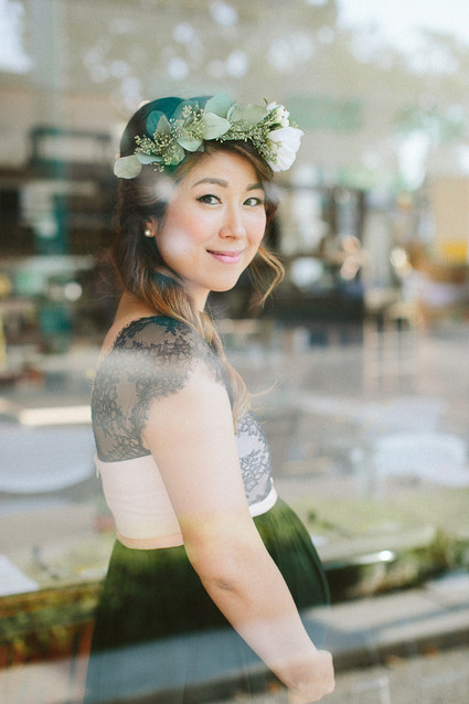 floral maternity photos