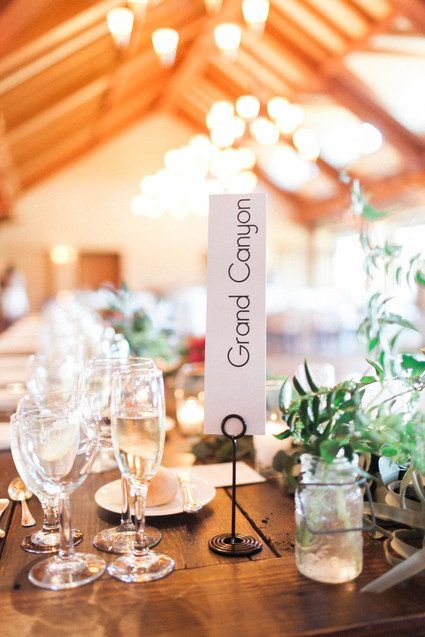Rustic tablescape