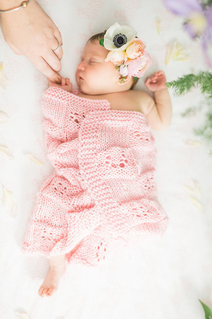 flower crown newborn photos