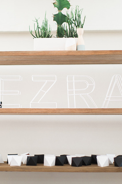 black and white baby shower