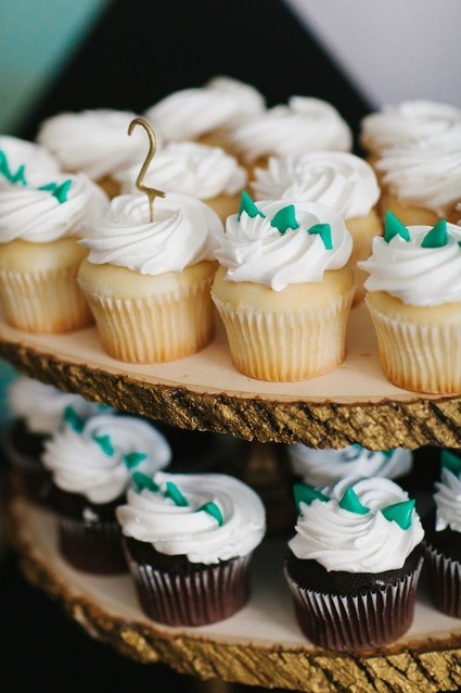 Modern dinosaur birthday party