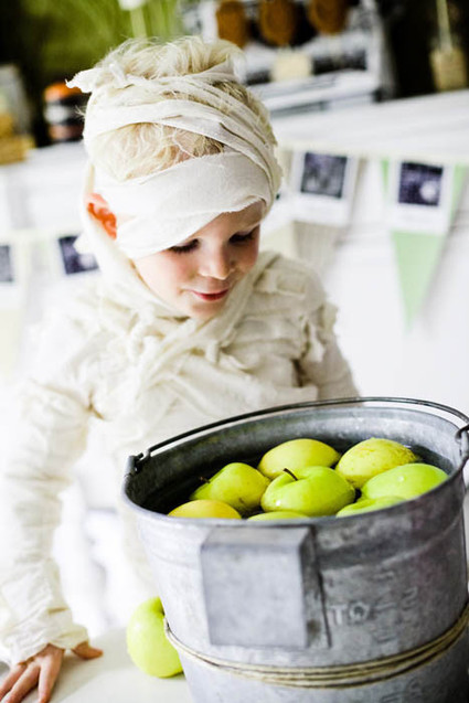 bobbing for apples