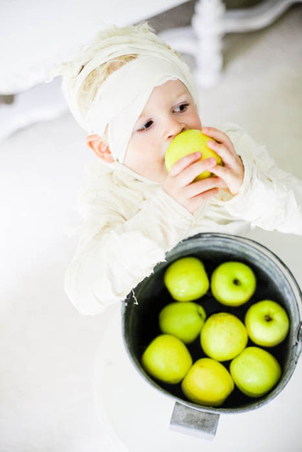 bobbing for apples